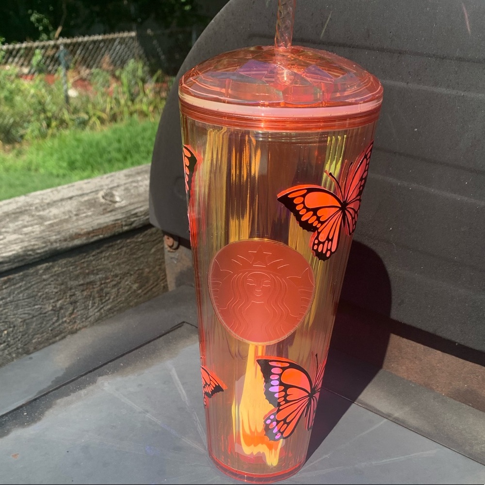 Starbucks 2020 Custom Orange Summer Tumbler